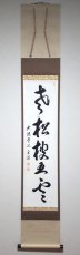 画像1:  掛軸No127【老松披五雲】 (1)