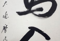 画像5:  掛軸No16【白馬入盧花】 (5)