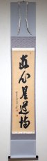 画像1: 掛軸No252【直心是道場】 (1)